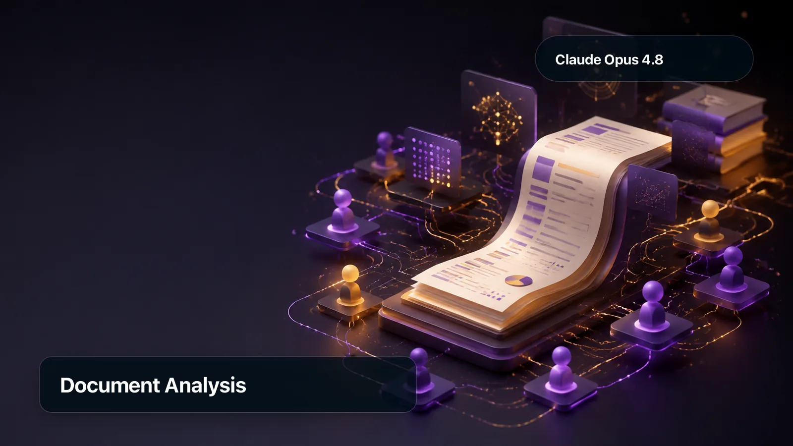 Claude Opus 4.8 API example for Long-document analysis