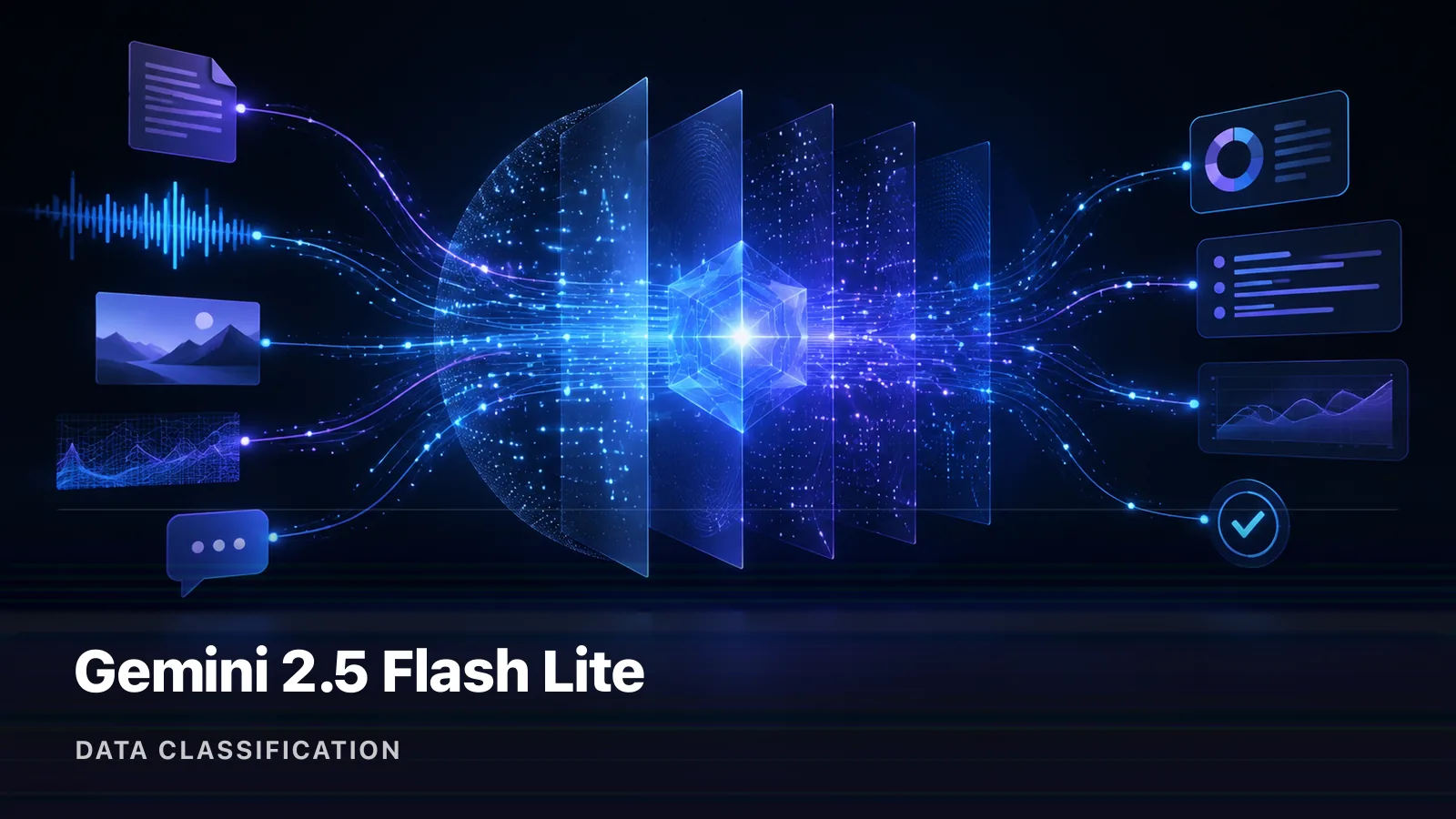 Gemini 2.5 Flash Lite API 的分类与结构化提取示例
